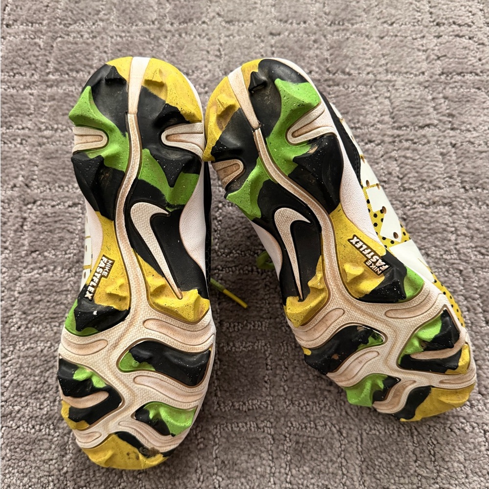 Nike Diamond Fastflex Alpha Huarache Baseball Cleats - Picture 3 of 9